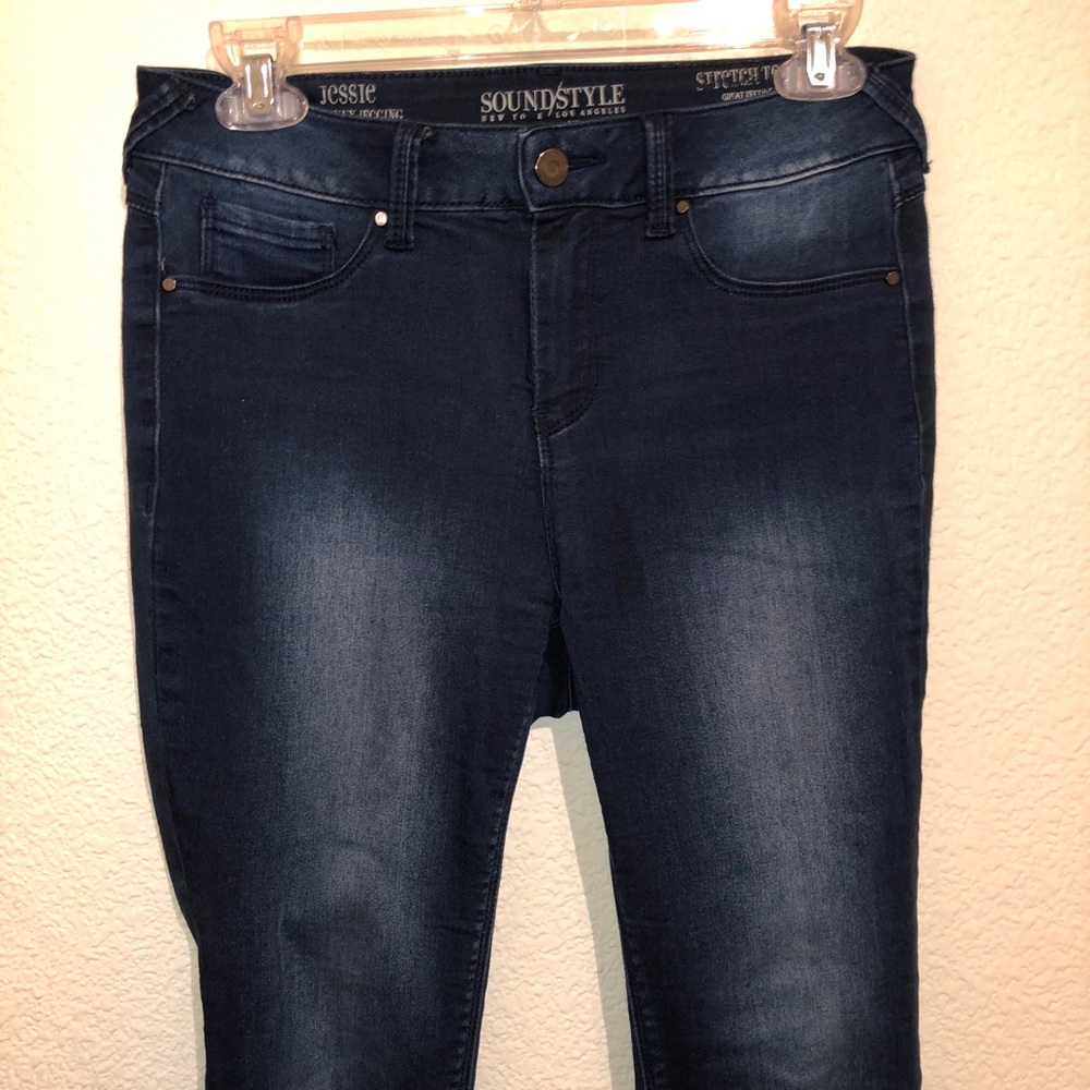 Dark Blue Skinny Jeggings